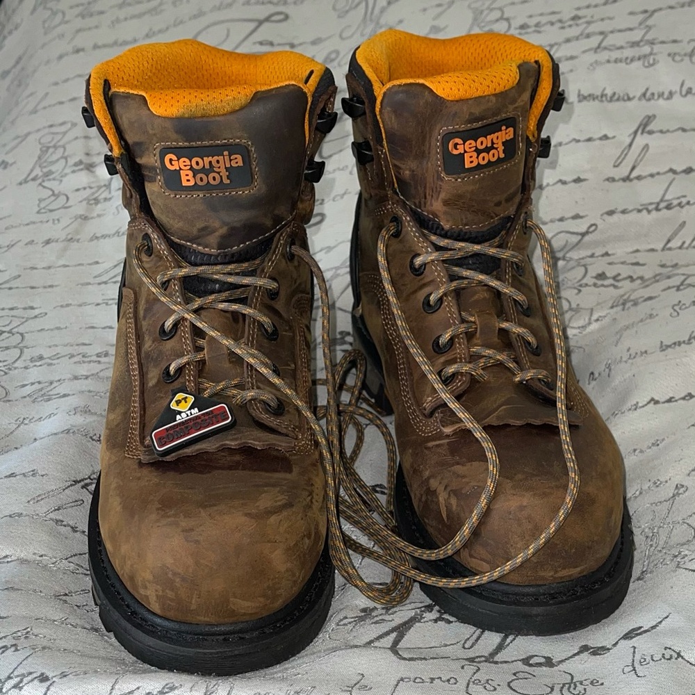Men’s Georgia Boot Work Boot Size 9.5W